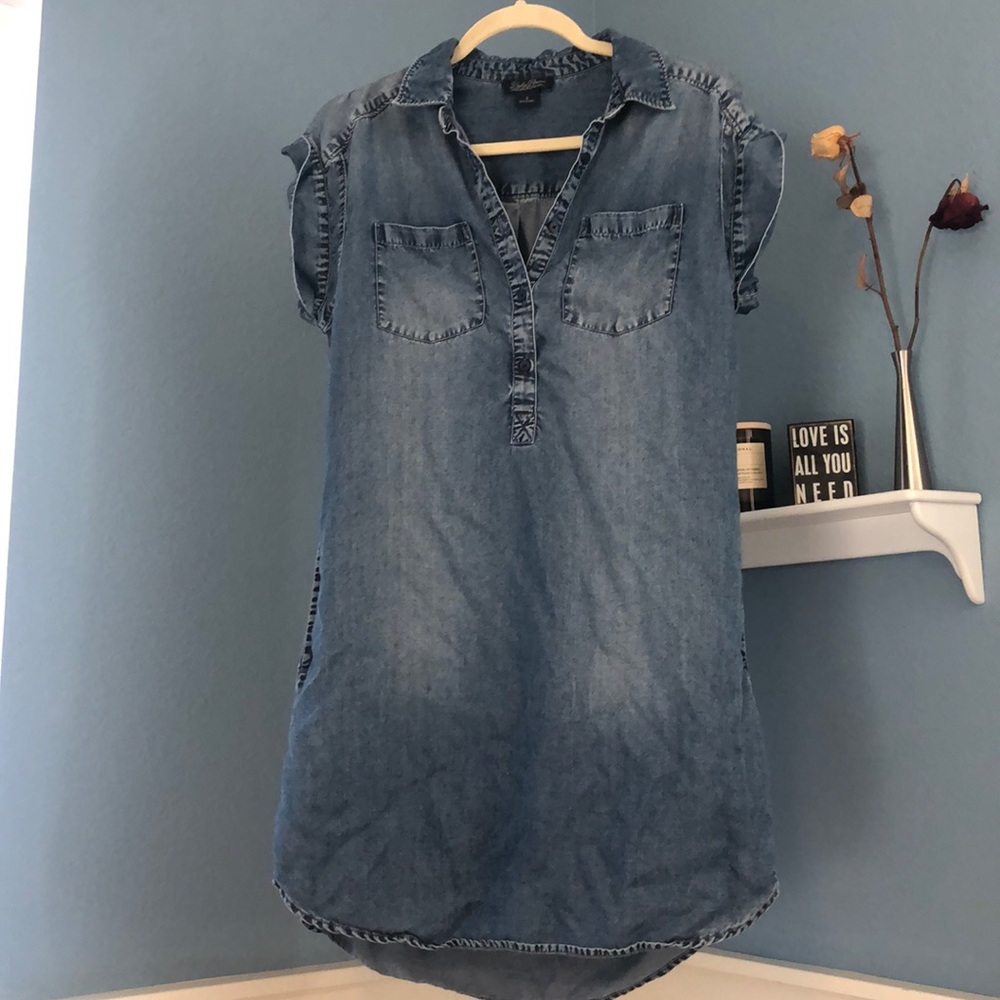 Women’s denim colored dress